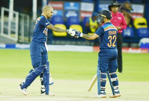 Sri Lanka vs India first ODI: Dhawan, Kishan power India to 7-wicket victory Image