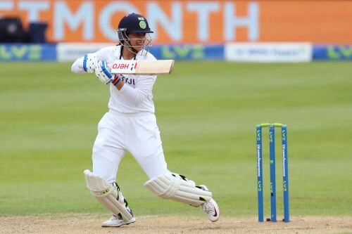 Australia vs India, Women’s Test Day 1: Mandhana puts visitors on top before rain's arrival Image