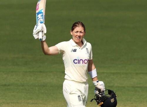 Women's Ashes 2021/22, one-off Test, Day 3: Knight's century puts Australia on backfoot Image