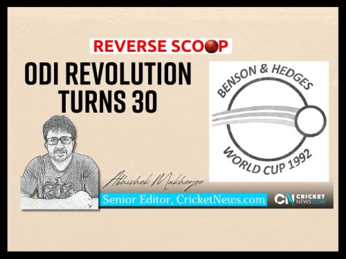 Reverse Scoop: ODI revolution turns thirty Image