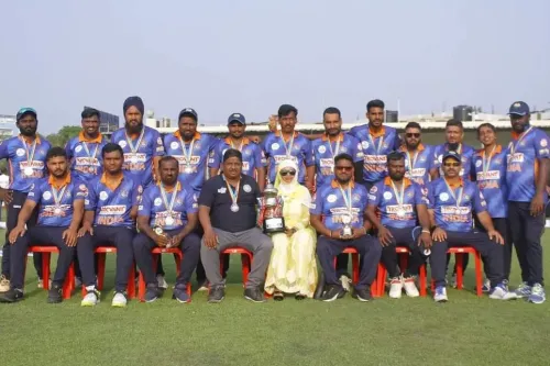 India runner-ups in Bangabandhu 4-Nation Physically Challenged Cricket Tournament Image