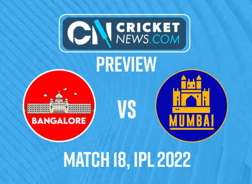 IPL 2022 Match 18, Royal Challengers Bangalore (RCB) vs Mumbai Indians (MI): Preview, streaming, fantasy tips Image