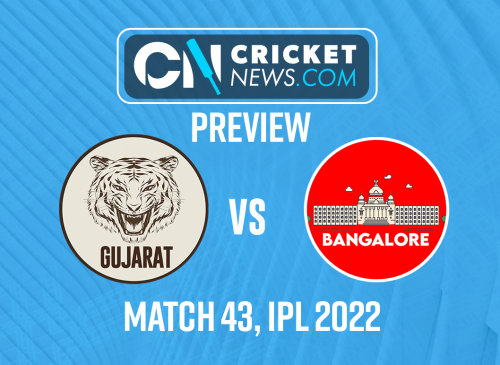 IPL 2022 Match 43, Gujarat Titans (GT) vs Royal Challengers Bangalore (MI): Preview, streaming, fantasy tips Image