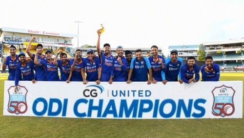 India cruise to ODI series sweep over West Indies Image