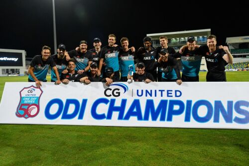 Kyle Mayers' ton goes in vain as New Zealand beat West Indies to clinch ODI series 2-1 Image