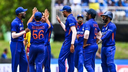 Bishnoi, Axar, Kuldeep share all ten wickets as India seal 4-1 series victory Image