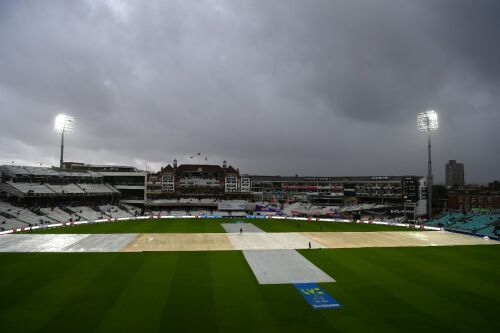 Second day's play of England-South Africa Test abandoned following passing away of the Queen Image