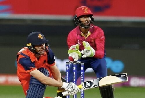 T20 World Cup: Netherlands edge UAE by three wickets in a low-scoring thriller Image