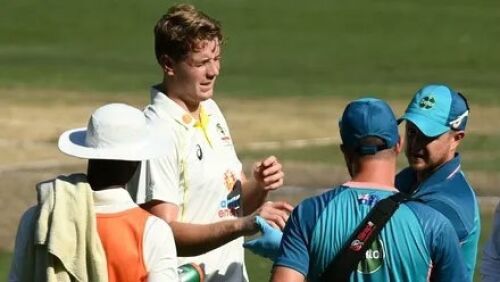 Australia's Cameron Green targets India tour return from finger injury Image