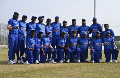 Blind T20 World Cup: India beat Sri Lanka by 7 wickets to qualify for semifinal Image