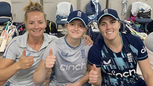 Nat Sciver, Danni Wyatt, Charlie Dean lead England to 142-run win over West Indies Image