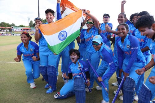 U19 Women's T20 WC: Soumya, Trisha lead India to title with seven-wicket victory over England Image