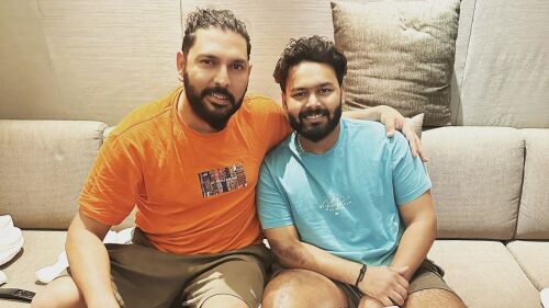 This champion is going to rise again: Yuvraj Singh on meeting Rishabh Pant Image