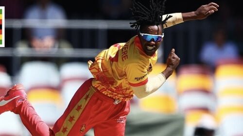 Wessly Madhevere becomes third Zimbabwe player to take ODI hat-trick Image