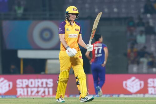 WPL 2023: McGrath's 90 not out in vain as Delhi Capitals hammer UP Warriorz by 42 runs Image