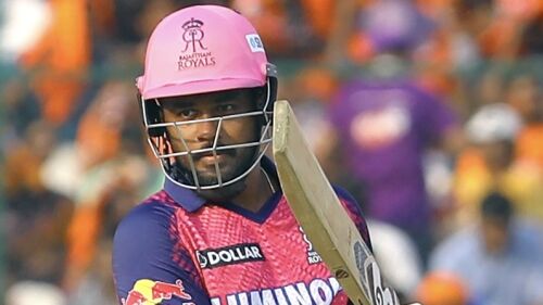 Rajasthan Royals Skipper Sanju Samson Fined Rs 12 Lakhs for Slow Over-Rate Against Chennai Super Kings Image