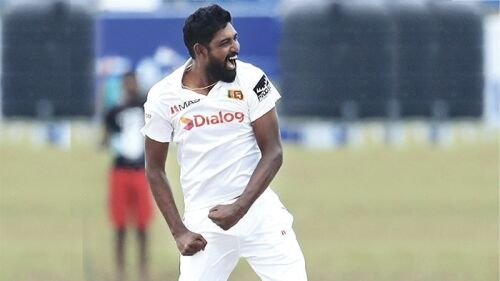 Sri Lanka's Prabath Jayasuriya reaches career-best ranking after impressive performance against Ireland Image