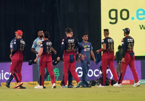 Royal Challengers Bangalore Defends Modest Score Against Lucknow Super Giants with a Stunning Bowling Performance! Image