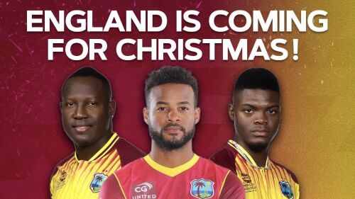 West Indies to host England for a white-ball home series in December 2023 Image