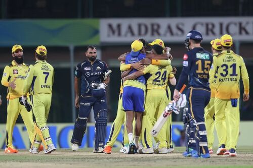 Chennai Super Kings Storm into IPL 2023 Final with Commanding Win over Gujarat Titans Image