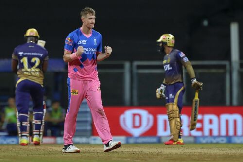 IPL 2021: Morris, Samson guides RR to a six-wicket win over KKR Image