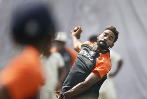 The sun has just risen for Mohammed Siraj Image