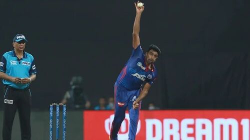 Delhi Capitals’ spinner R Ashwin takes a break from IPL 2021 Image