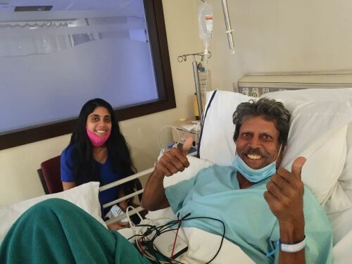 Kapil Dev takes to social media to thank fans post successful angioplasty Image