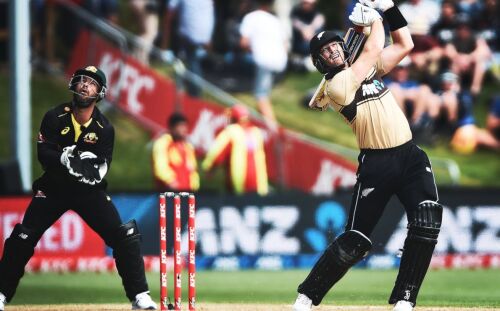 2nd T20I: Guptill (97) helps NZ win run feast against Australia by 4 runs Image