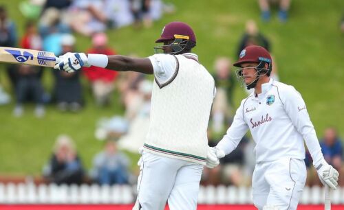 WI captain Holder delays New Zealand’s victory charge in 2nd Test Image