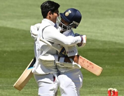 India win the second Test by eight wickets, level series Image