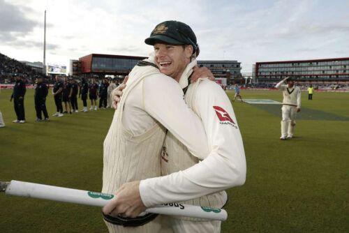 Ponting’s arms ‘falling off’ while giving throwdowns to Smith, says Langer Image