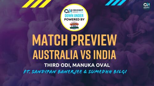 WATCH: India v Australia – Third ODI Ft. The Bharat Army Image