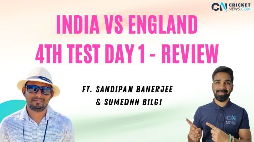 India vs England 4th Test – Day 1 Review Image