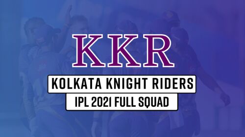 Kolkata Knight Riders IPL 2021 Squad Image