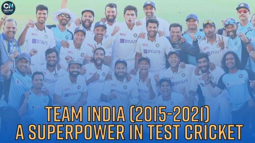 WATCH-Team India (2015-2021): A superpower in Test Cricket Image