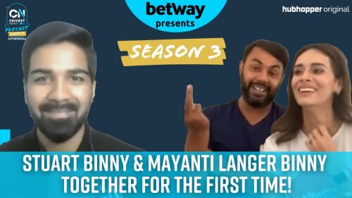 WATCH, S3 E11: Mayanti Langer and Stuart Binny Interview on #TheCNPodcast with Sumedhh Bilgi | Cricket News Image