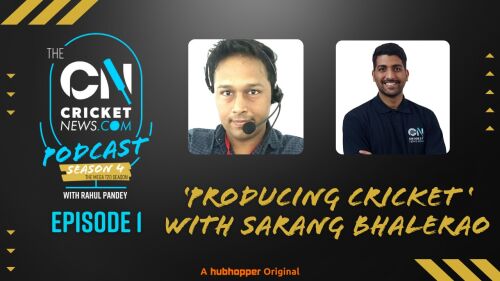 The Hundred, ENG vs IND, T20 season & Producing Cricket: The CN Podcast S04 EP01 ft. Sarang Bhalerao Image