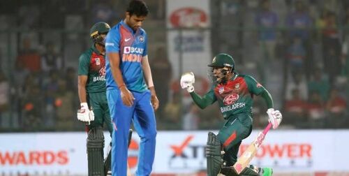 Mushfiqur steers Bangladesh to its maiden T20I triumph over India Image