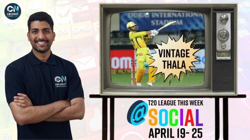 RCB-CSK on top, Padikkal’s 100, Dhoni special, Kohli’s 6000 & more at T20 League This Week @ Social Image