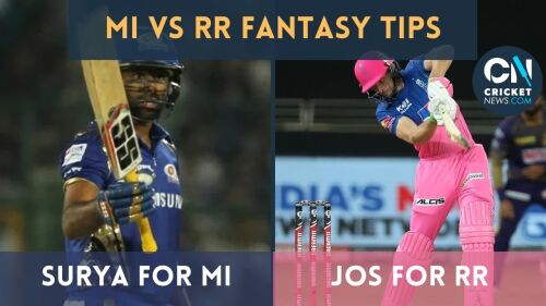 MI v RR – अपनी FANTASY टीम में इन तीन खिलाड़ियों को चुनें! | Blitzpools Cricketnews Fantasy Scout Image