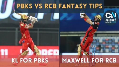 PBKS vs RCB- अपनी FANTASY टीम में इन तीन खिलाड़ियों को चुनें! | Blitzpools Cricketnews Fantasy Scout Image