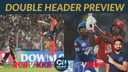 Double Header Preview: RCB v KKR + DC v Punjab Kings Preview | IPL 2021 Image