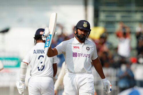 Day 1, India vs England 2nd test: Rohit Sharma’s ton guides India to commanding total on a difficult Chennai wicket Image